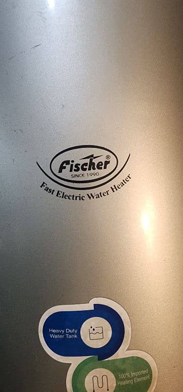 FISCHER 80 LITRES Fast electric water heater 3