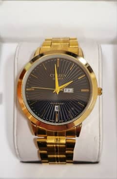 Men's Citizen Watch Golden (Day-Date)