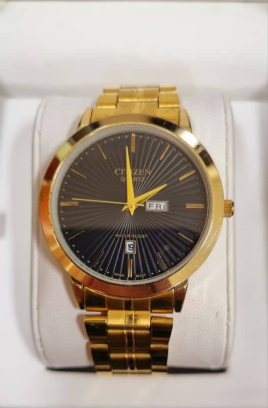 Men's Citizen Watch Golden (Day-Date) 0