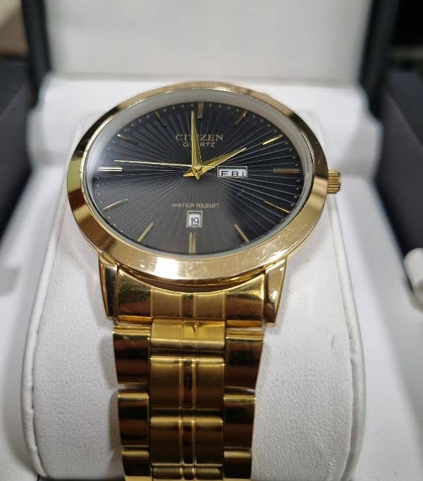 Men's Citizen Watch Golden (Day-Date) 1