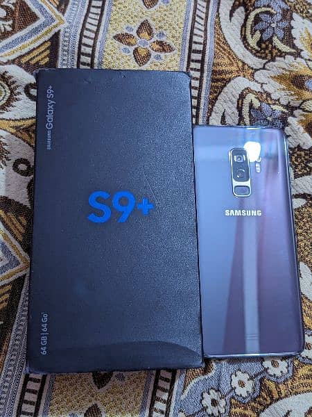 samsung s9 plus box pack non pta 10/10 0