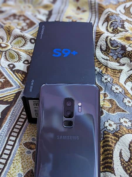 samsung s9 plus box pack non pta 10/10 2