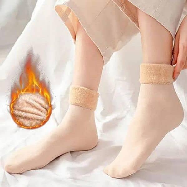 ladies winter socks ; pack of 3 0