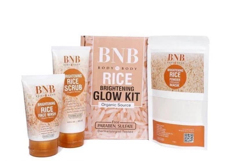 BND rice brightening glow kit 1