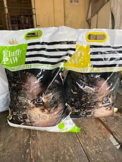 Fluffy Paw Cat Litter 25L . Limited