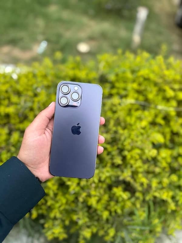 iPhone 14 Pro Max full box purple clour pta approved hk model 6