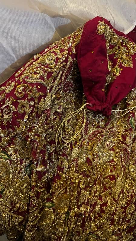 Barat Lehnga full embroidered for Sale 8