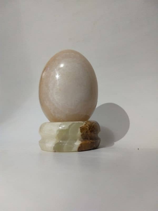 House Decoration : Artificial Egg - 1 peice Rs 360 - Marble item 1