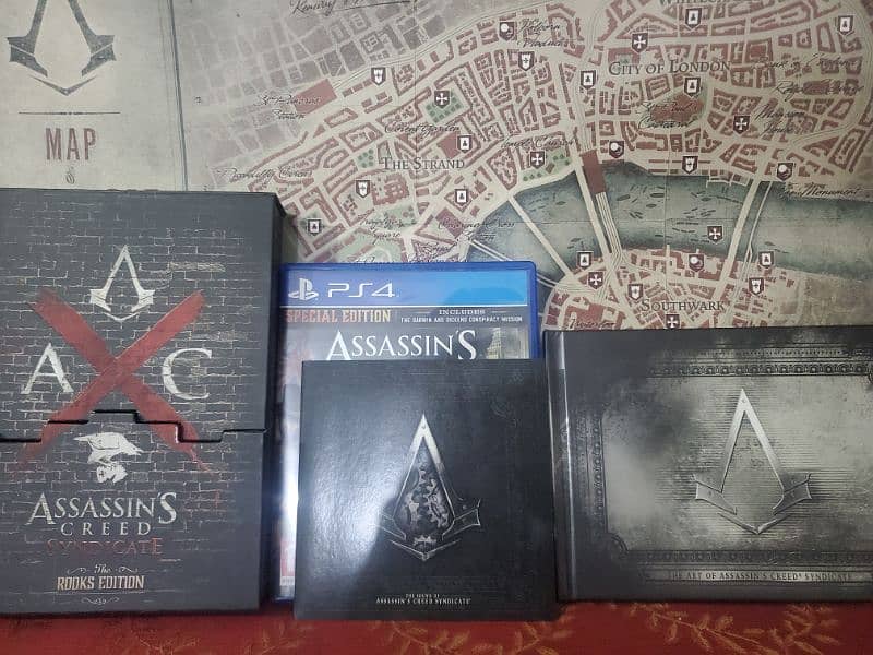 Assassins Creed Syndicate Game Ps4 Rooks Edition Artbook 0