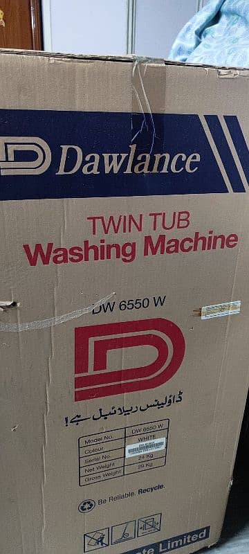 Brand New Unused Dawlance DW 6550 W for Sale 1