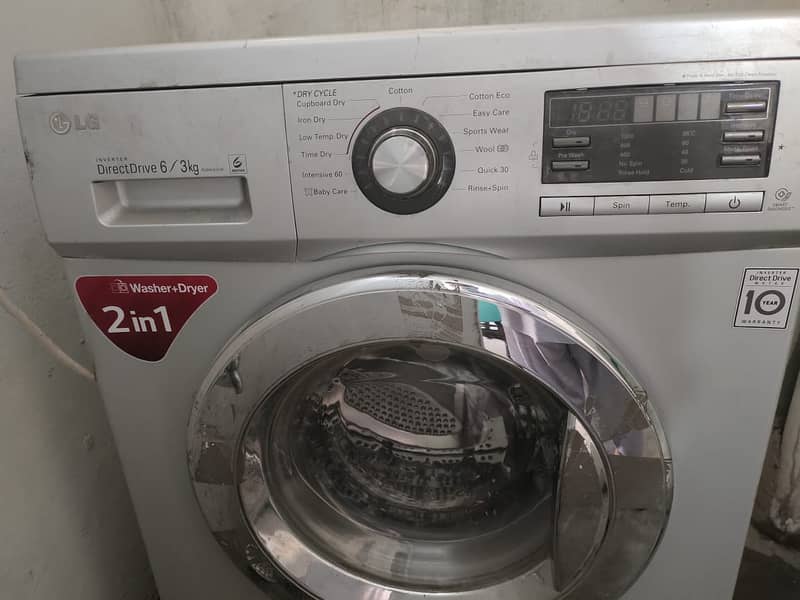 LG Fully Automatic Front Load Washing Machine (6-KG) 6