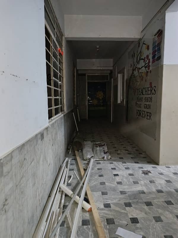 Mian road of North nazimabad Block A corner house Ideal for schools hospitals and others 10