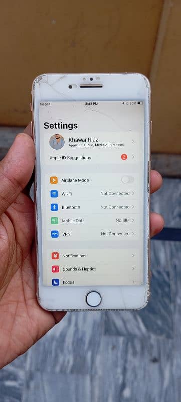 I Phone 8 Plus Mobile Non PTA Panal Break Hai 64Gb Mobile. . 5