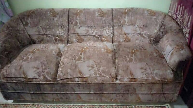 5 seater sofa set good condition 0