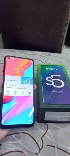 Infinix S5 Mobile Phone, Original Charger and Box