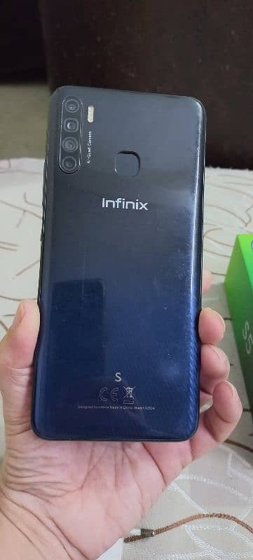 Infinix S5 Mobile Phone, Original Charger and Box 3