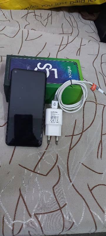 Infinix S5 Mobile Phone, Original Charger and Box 7