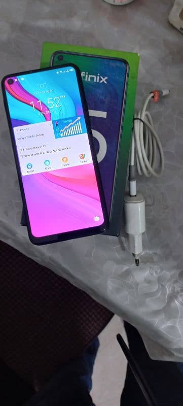 Infinix S5 Mobile Phone, Original Charger and Box 8