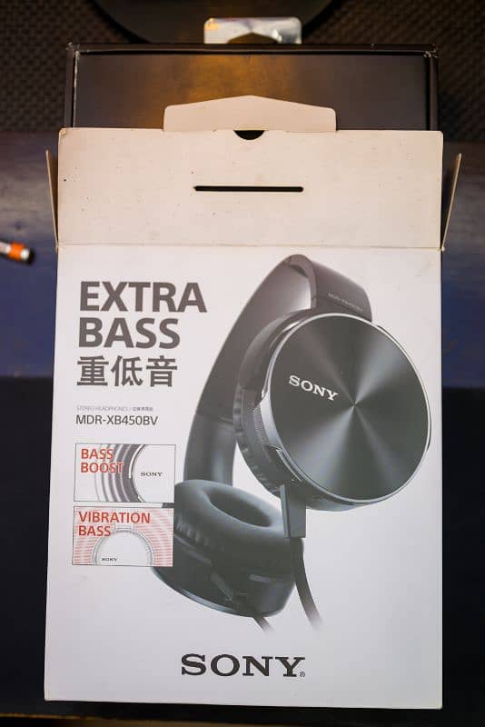 Sony Extra Bass studio headphones 100% Original 2