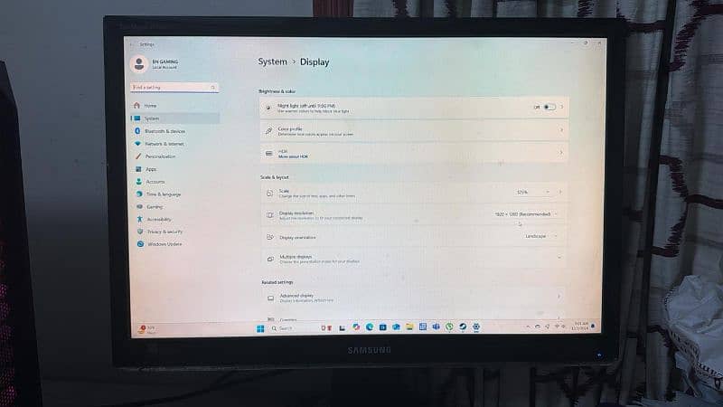 Samsung 27 inch sync master 2