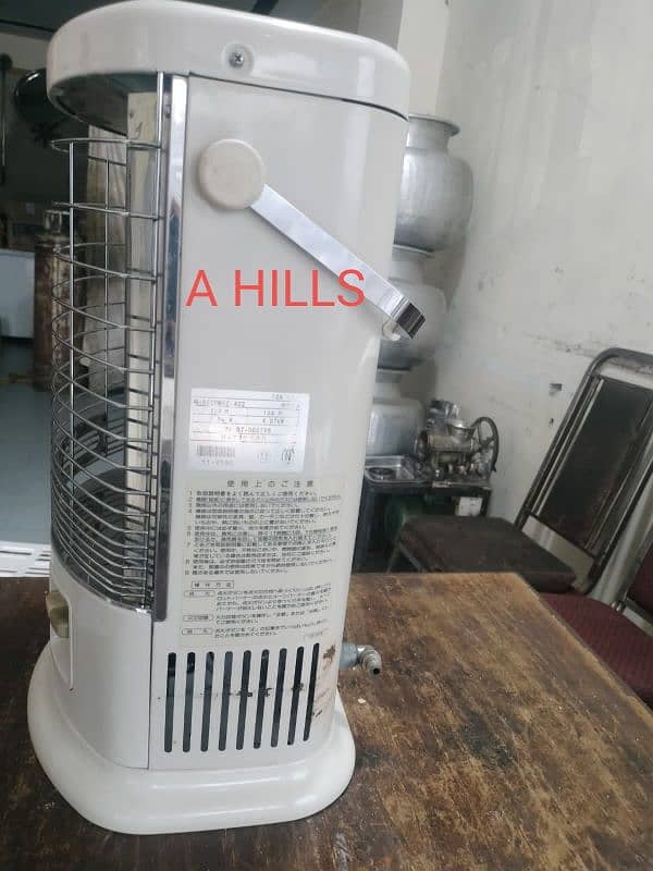 Rinnai ceramic heater model 3500 4