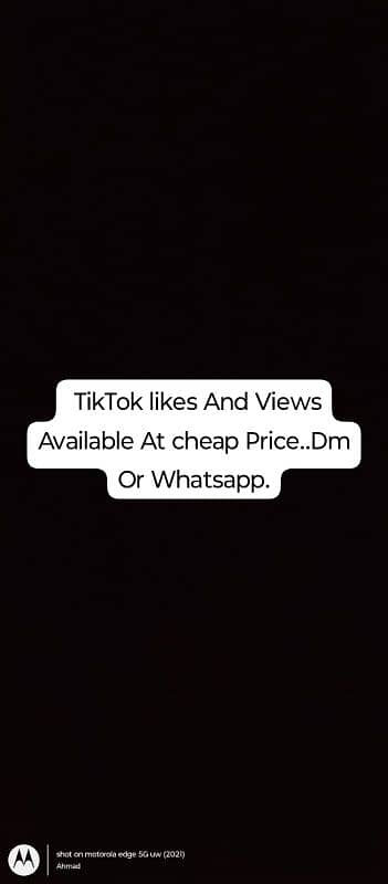 TikTok likes And Views Available At cheap Price. . 0