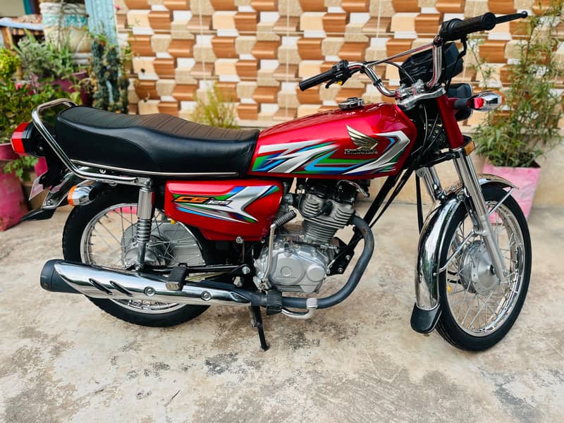 Honda cg125 2023 model mzd nmbr 0