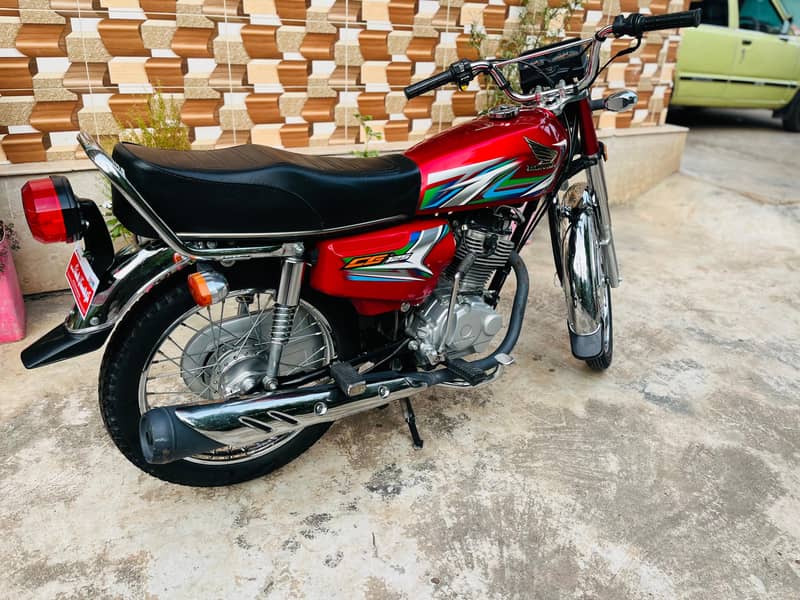 Honda cg125 2023 model mzd nmbr 1