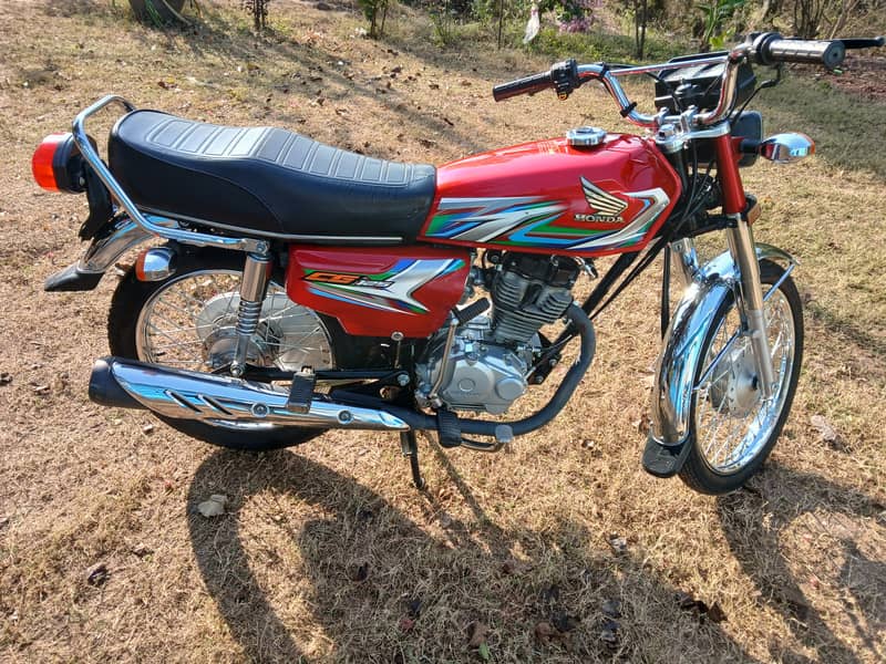 Honda cg125 2023 model mzd nmbr 5