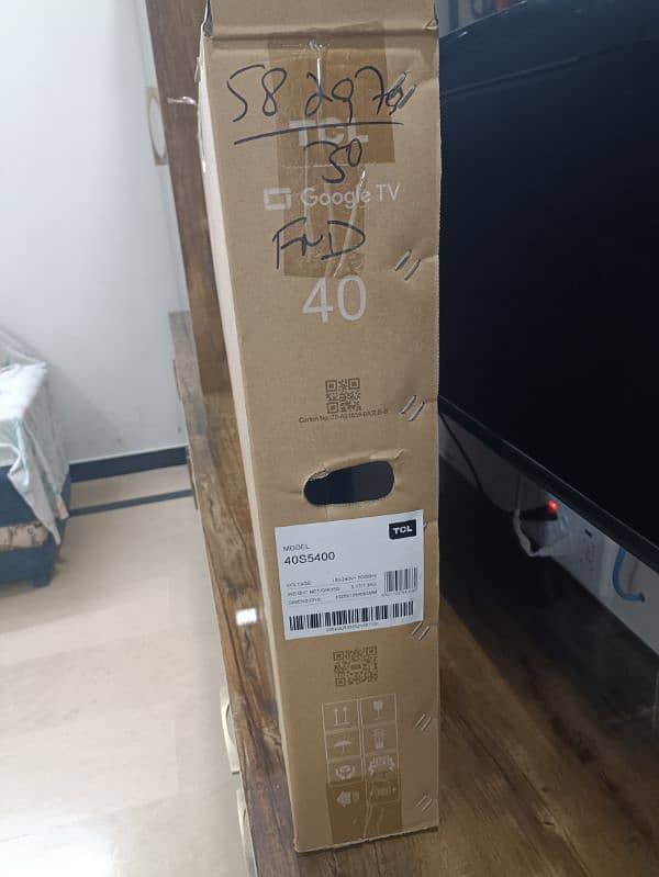 Brand new TCL 40" Google LED Model (40S5400) 9