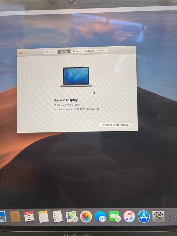 MacBook Pro 2019 11