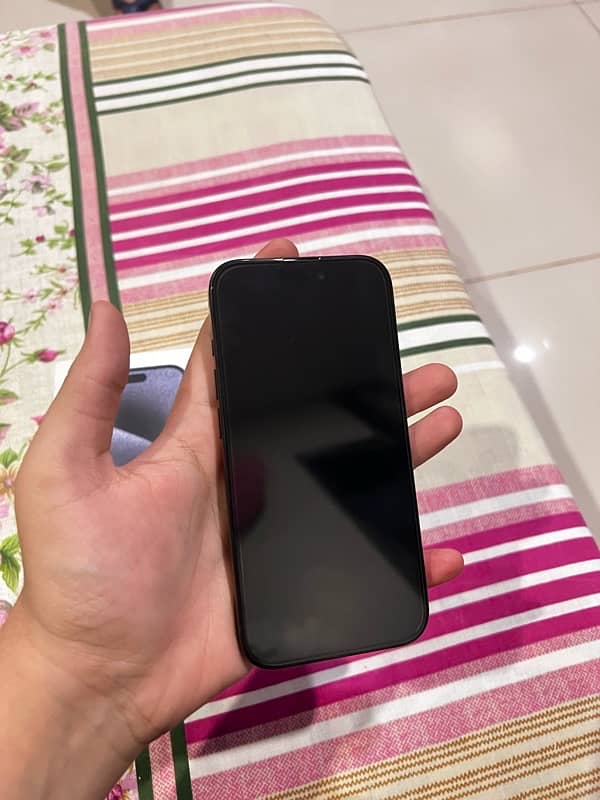 IPHONE 15 PRO JV BLUE 128 WITH BOX 10/10 11