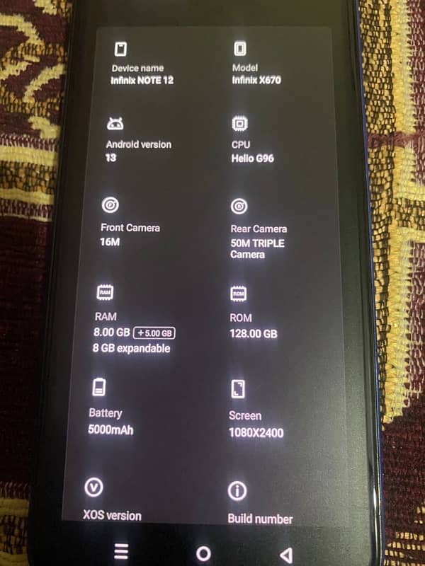 infinix note 12 g96 3