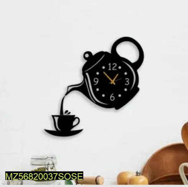 Elegant Wall Clock – Beautiful Calligraphy Design 5