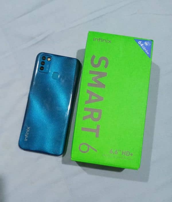 INFINIX SMART 6 (64gb+3gb) WITH BOX 0