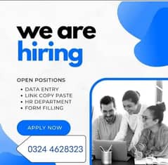 online jobs/full time/part time/simple typing jobs for boys and girls