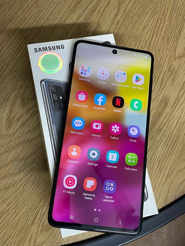 Samsung Galaxy A71 8GB/128GB complete 0