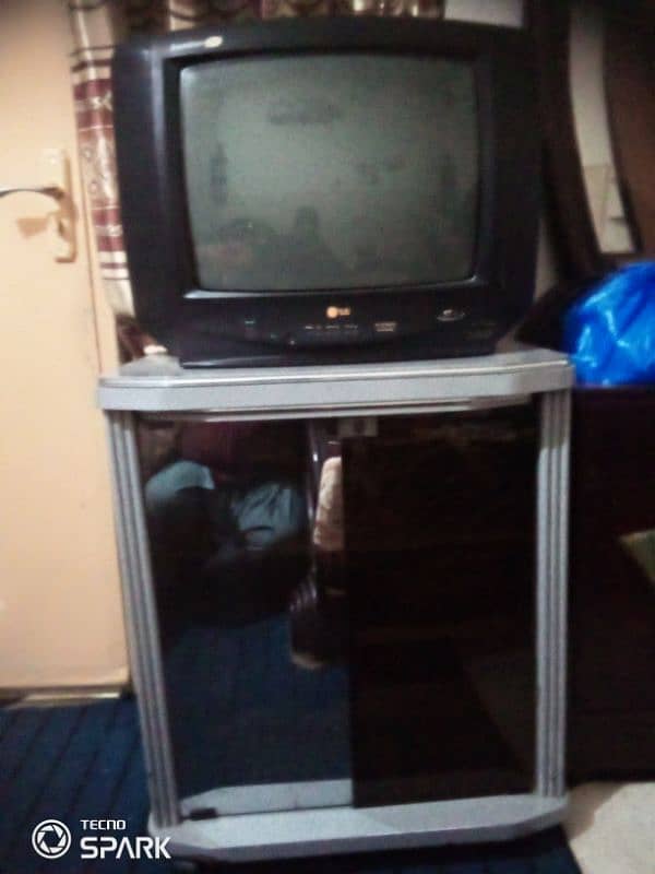 LG television 19 inch plus Trolley. 12