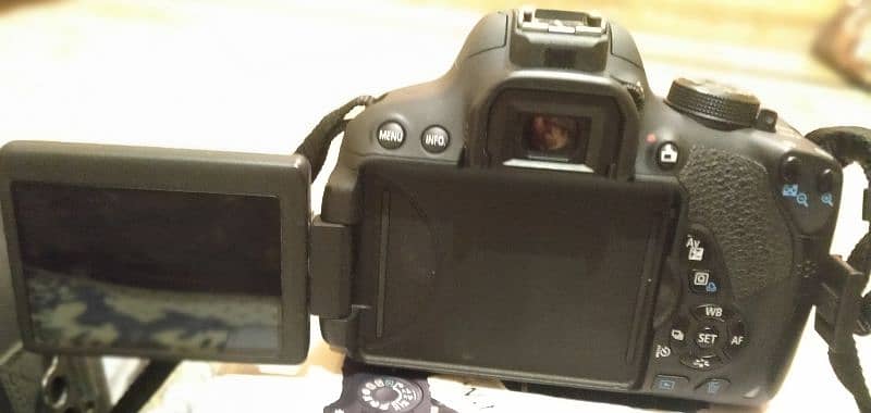 #Canon700D with lens and bag 2