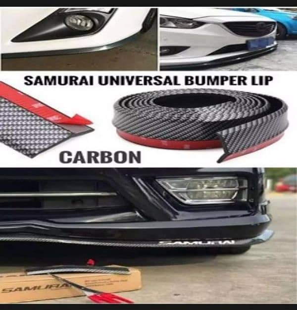 Car Rubber Lip Spoiler 3