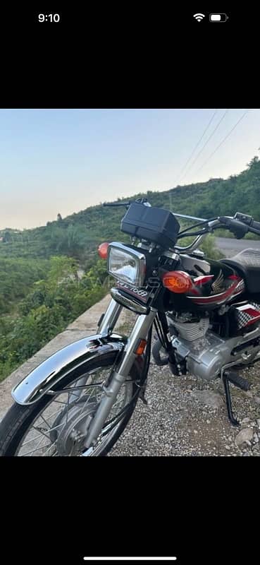 Honda CG 125 2024 Black 12