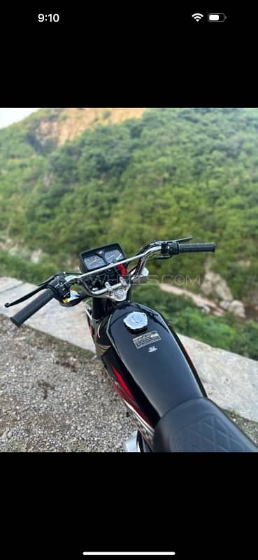 Honda CG 125 2024 Black 14