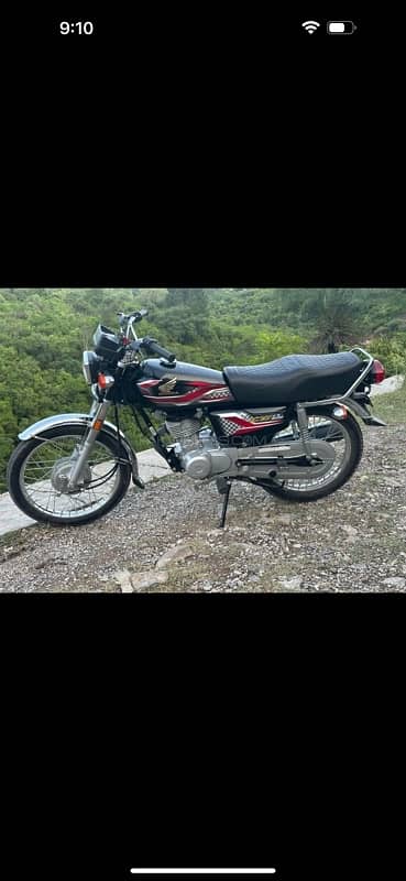 Honda CG 125 2024 Black 15