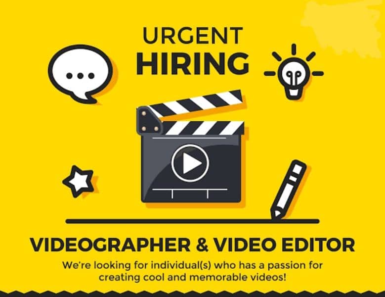 An expert Videographer & editor is required! 0