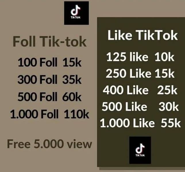 TikTok like views saller 0