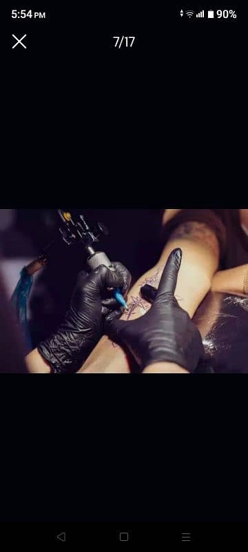 PERMANENT TATTOO STUDIO. TATTOING & PRESING Professional Tattoo Artist 6