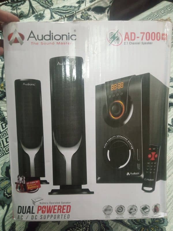 Audionic AD-7000 Plus Brand New Complete Box With Warrenty Card 0