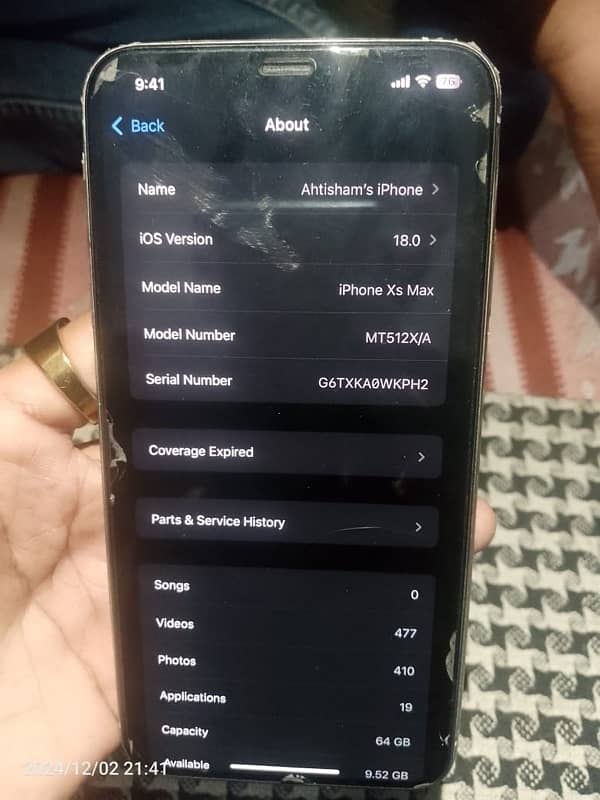 i phone xsmax dual sim pta aproved 5