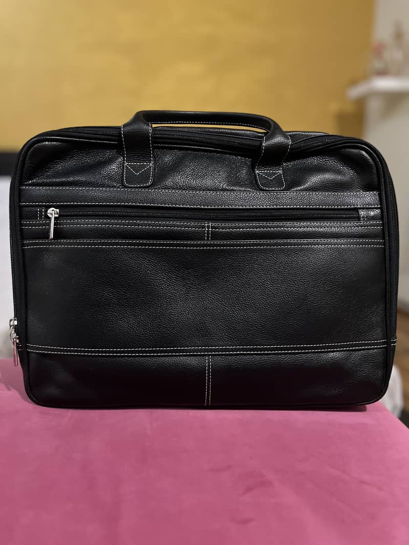 Original HUB leather laptop/office bag 1