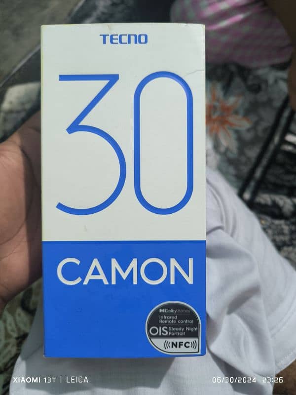 TECNO COMAN 30 12GB 256GB COMPLETE BOX 2